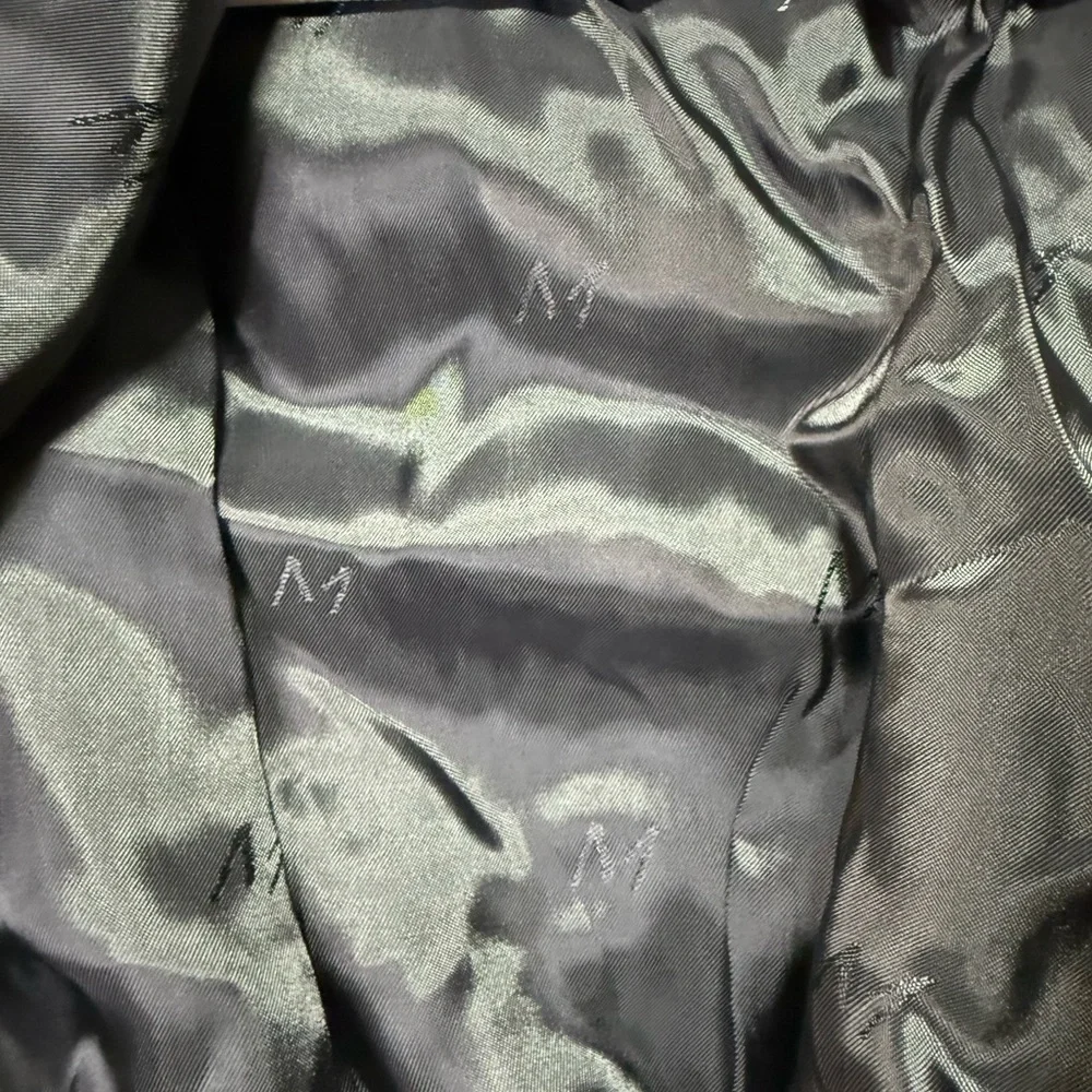Mango Padded Shoulder Jacket with Wool Mix‎ Fabric. Size S.